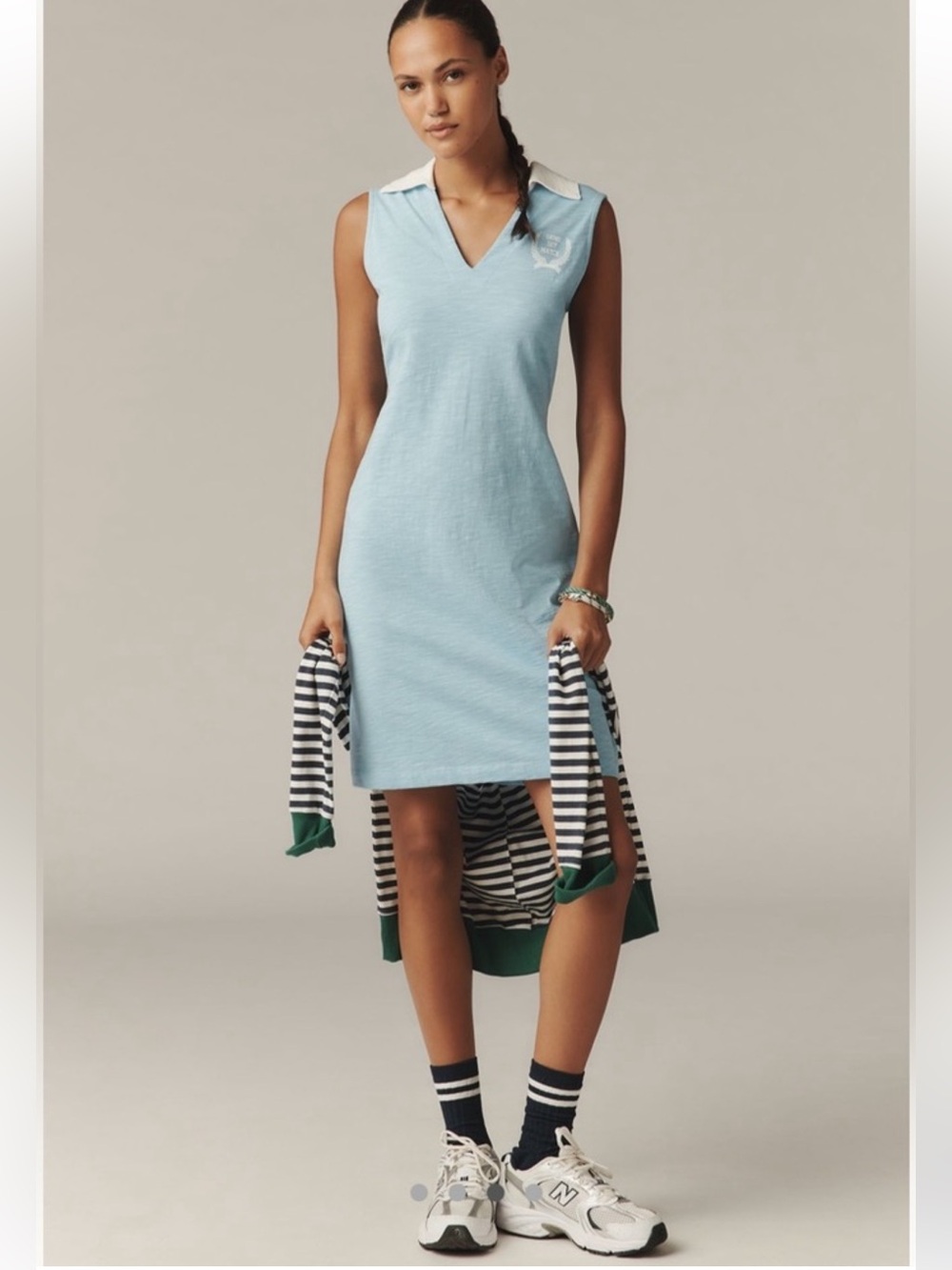 Anthropologie x Sundry Sleeveless Polo Mini Dress - Size S - BNWT